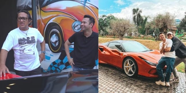 8 Potraits of Raffi Ahmad's Luxurious Ferrari, a Gift from his Wife Nagita Slavina - The Price Will Make You Faint?