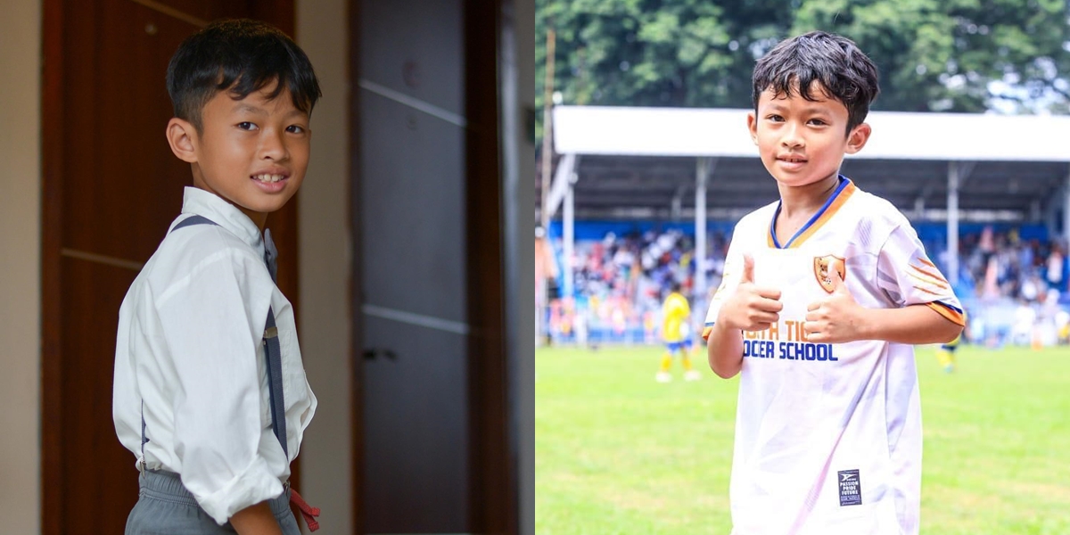 8 Potraits of Miro Materazzi, Okie Agustina's Child with Gunawan Dwi Cahyo who has Grown Up, Not Less Handsome than Kiesha Alvaro