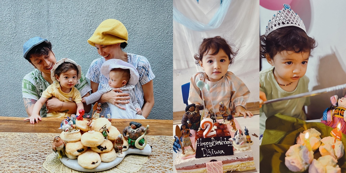 8 Portraits of Djiwa Anak Nadine Chandrawinata's Birthday Celebration, Simple Yet Full of Joyful Laughter