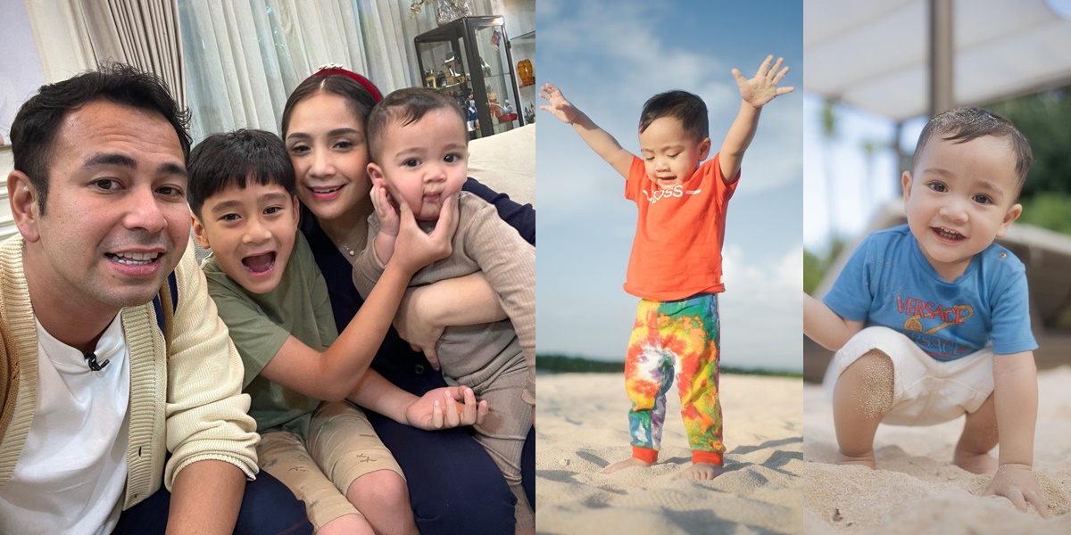 8 Photos of Rayyanza, Raffi Ahmad and Nagita Slavina's 1.5-Year-Old Son that Melts Indonesia, Turns Out This is How He Got the Nickname Cipung