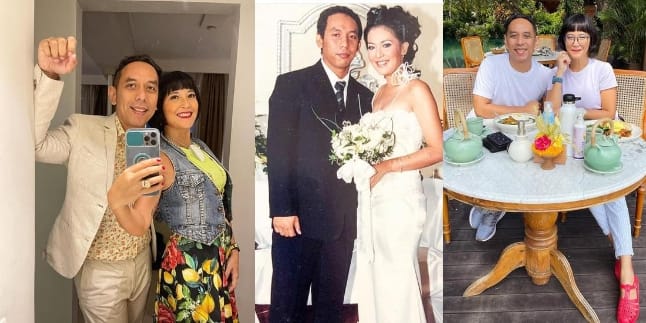 8 Romantic Portraits of Sophie Navita and Pongki Jikustik Who Have Been Married for 19 Years