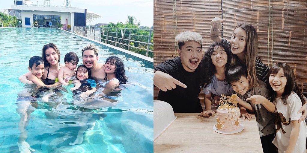 8 Latest Photos of Sheila Marcia's Happiness with Dimas Akira and Their 4 Children, Growing More Harmonious After Celebrating Anniversary and Letcia Joseph's Birthday