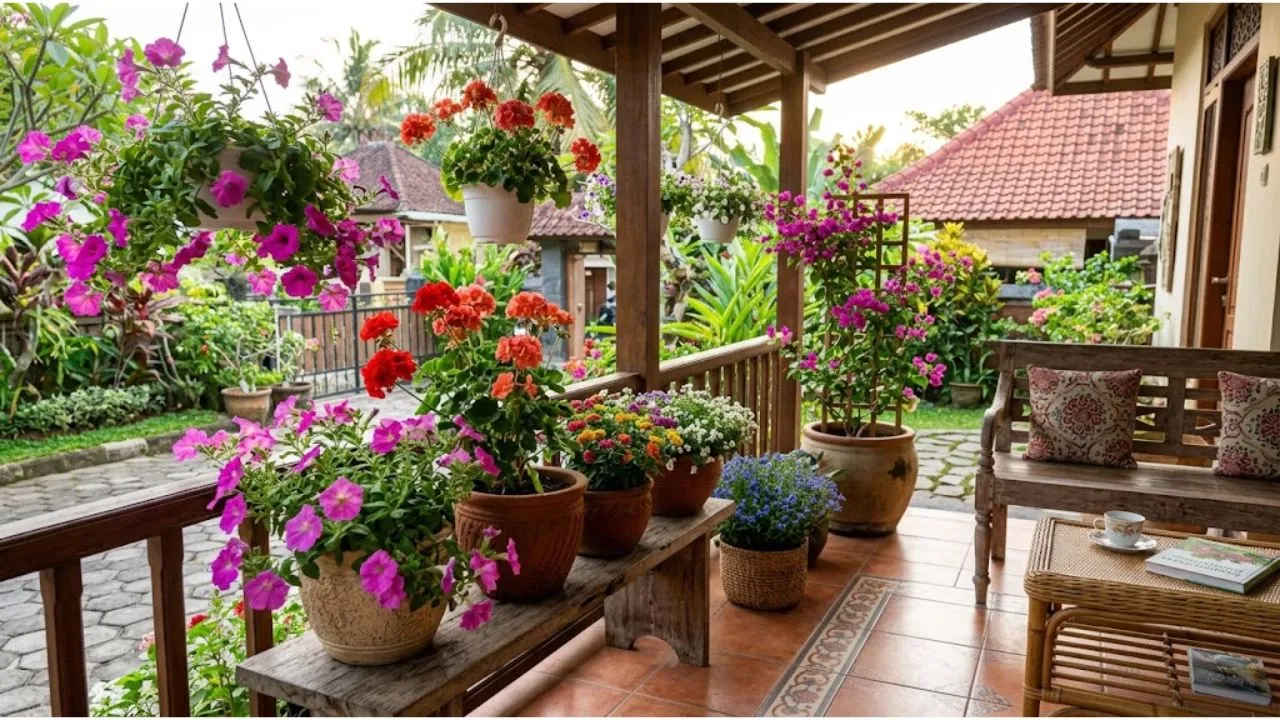 8 Small Flowering Ornamental Plants That Are Easy to Care For and Make Your Terrace More Beautiful