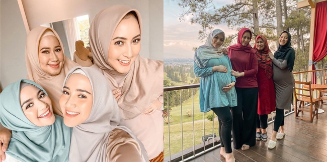 9 Pictures of Citra Kirana When She is Pregnant with Her First Child, Very Close with Her Three Siblings