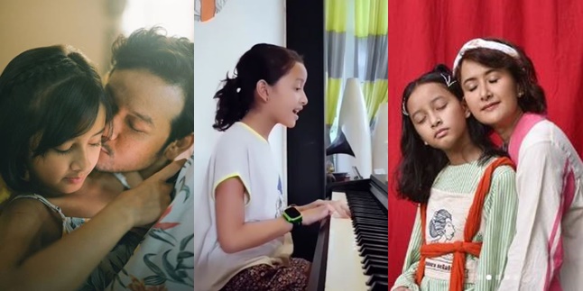 9 Portraits of Widuri, the Multitalented Child of Dwi Sasono and Widi Mulia, from Acting to Singing