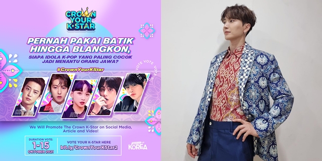 Aa Kadir is the Coolest! Leeteuk SUPER JUNIOR Looks Local When Wearing Batik, Feels like a Wedding Partner