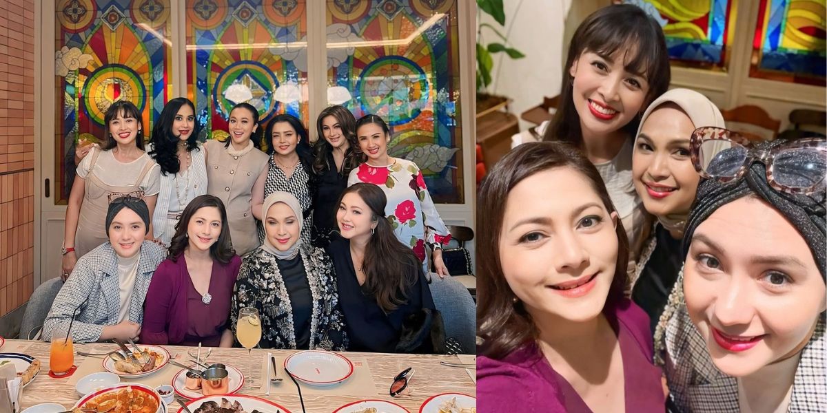 There are Diana Pungky to Cut Keke, Here are the Portraits of Arisan Imud of Senior Actresses who are Still Going Strong until Now