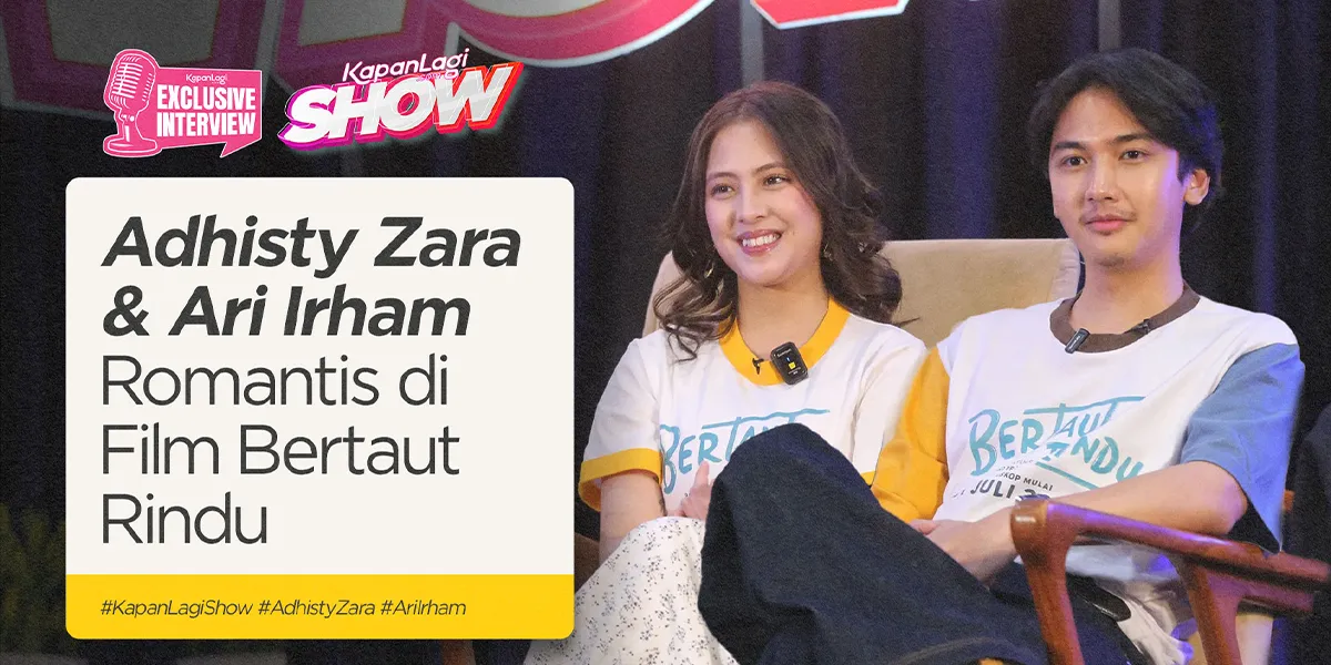 Adhisty Zara & Ari Irham Promo Film Bertaut Rindu, Telling Exciting Moments