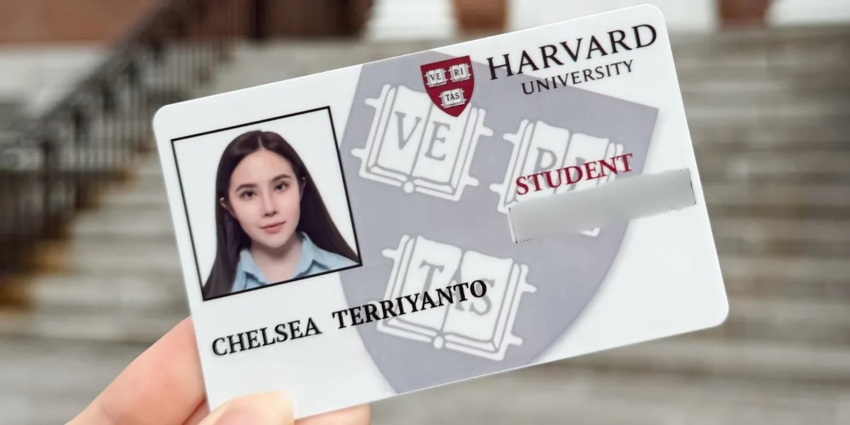 Agatha Chelsea Officially Becomes a Student at Harvard Graduate School of Education, Shows Student Card