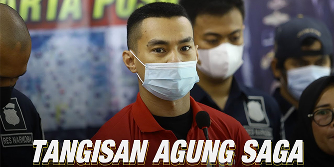 Agung Saga Regrets His Actions of Using Drugs Again