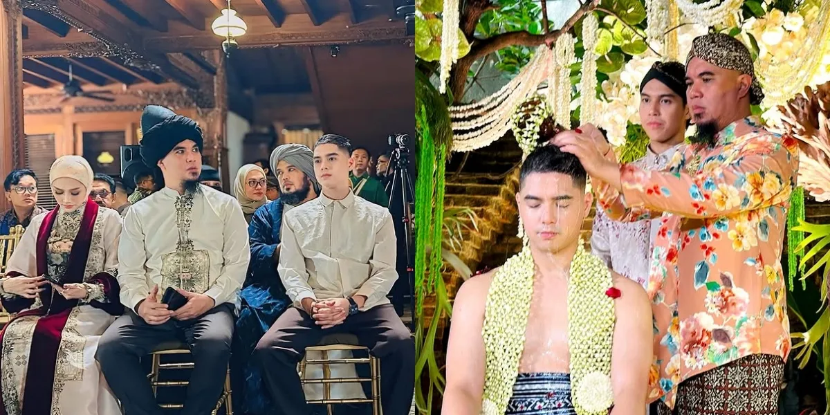 Ahmad Dhani Admits He Cried During Al Ghazali's Siraman, Sends Message to Alyssa Daguise