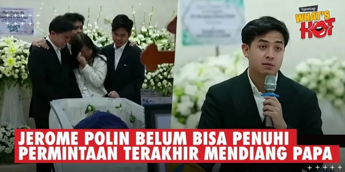 Jerome Polin's Tears at His Father's Coffin Closing Ceremony, Reveals the Deceased's Last Wish for a Grandchild