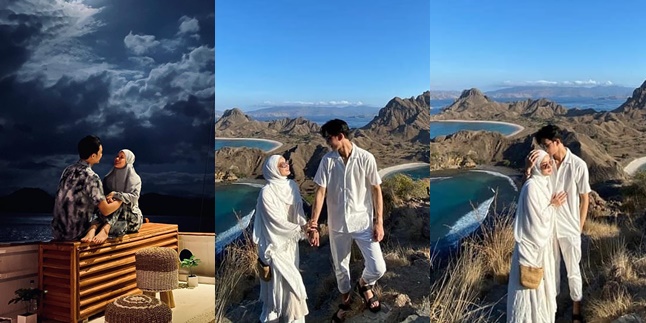 Finally Able to Honeymoon, Here are 8 Romantic Portraits of Dinda Hauw and Rey Mbayang as if the World Belongs to Them