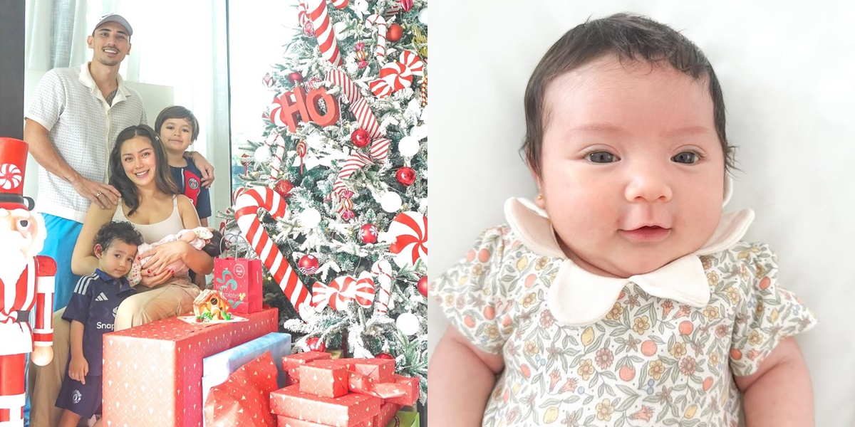 Finally Show the Face of the Child, Here are 7 Adorable Photos of Baby Hagia, Jessica Iskandar's Third Child