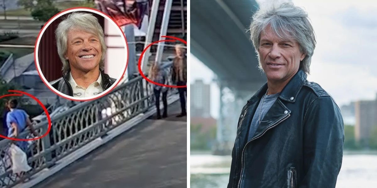 Jon Bon Jovi's Heroic Action Saves the Life of a Woman About to Jump from Nashville Bridge