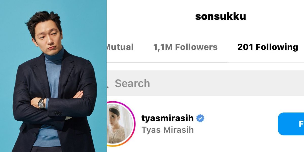 Actor Son Suk Ku Suddenly Follows Tyas Mirasih's Instagram Account - Is There a Project Together?