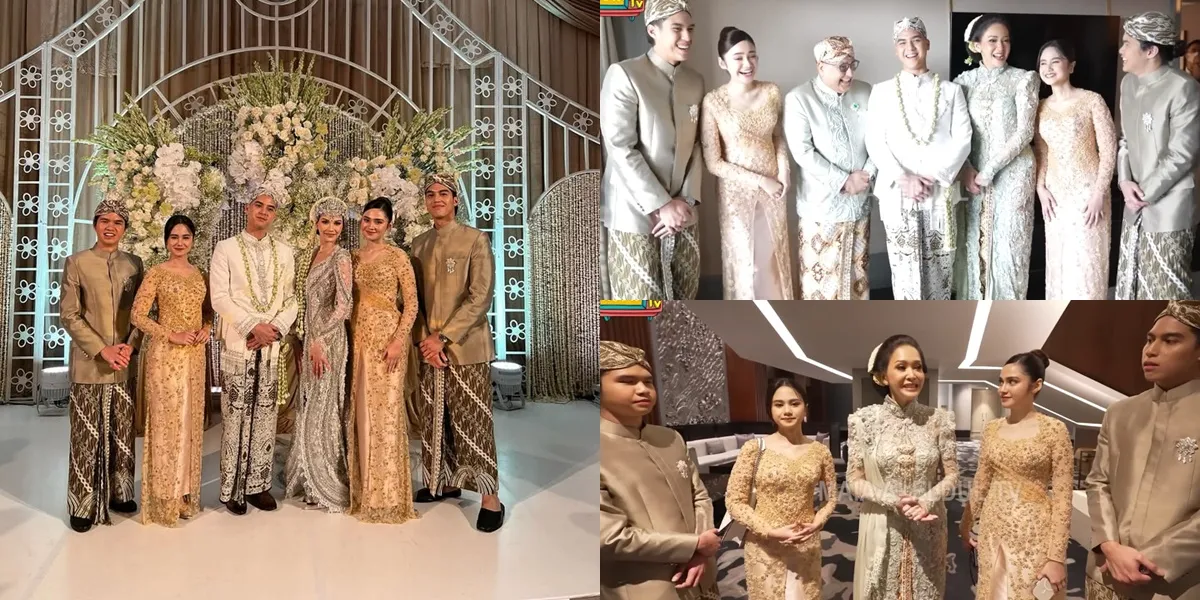 The Reason Maia Estianty Did Not Give Tissa Biani and Syifa Hadju Matching Kebaya at Al Ghazali's Wedding