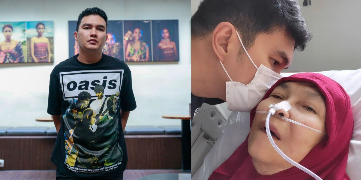 Aldi Taher Reveals the Condition of Beloved Mother Who Suffered a Stroke, Also Experiencing Lung Infection