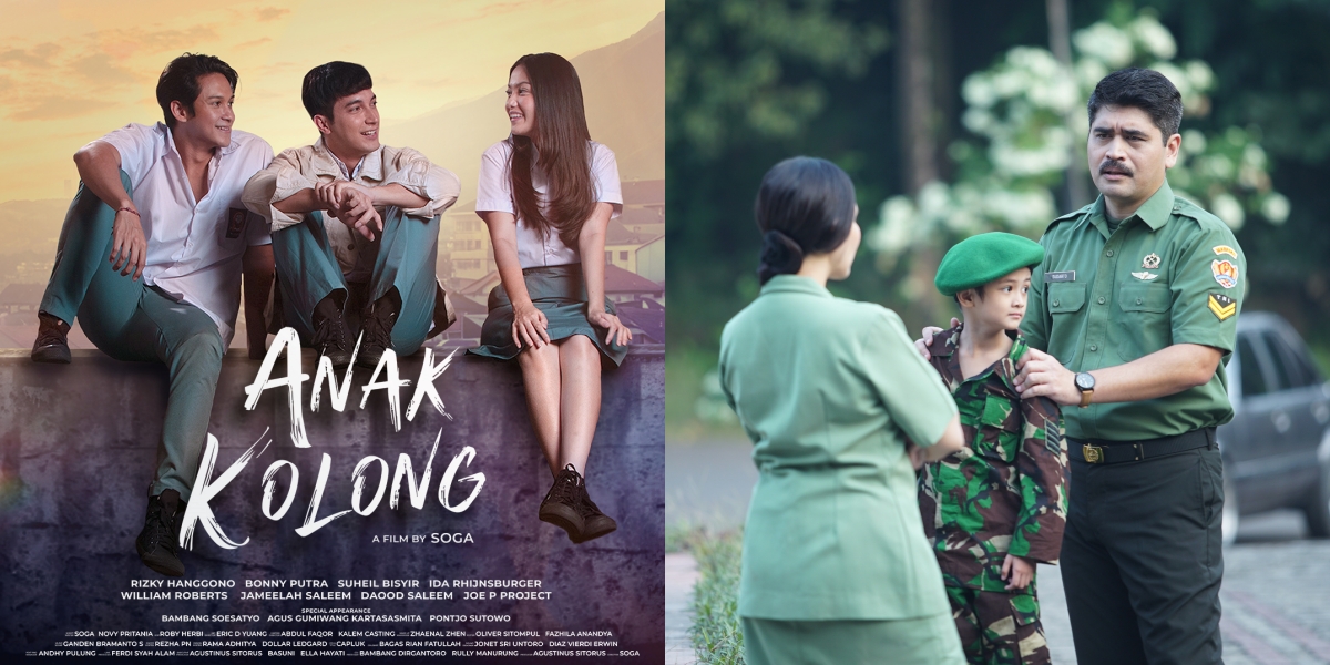 The film 'ANAK KOLONG' presents an emotional and dramatic theme of a family's service to the nation