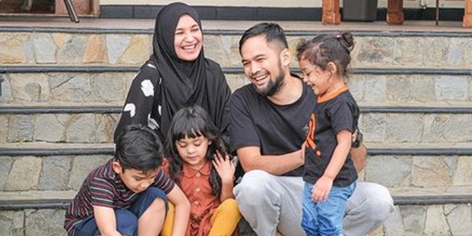 From City to Village, This is How Happy Shireen Sungkar's Family Can Play in the Rice Fields