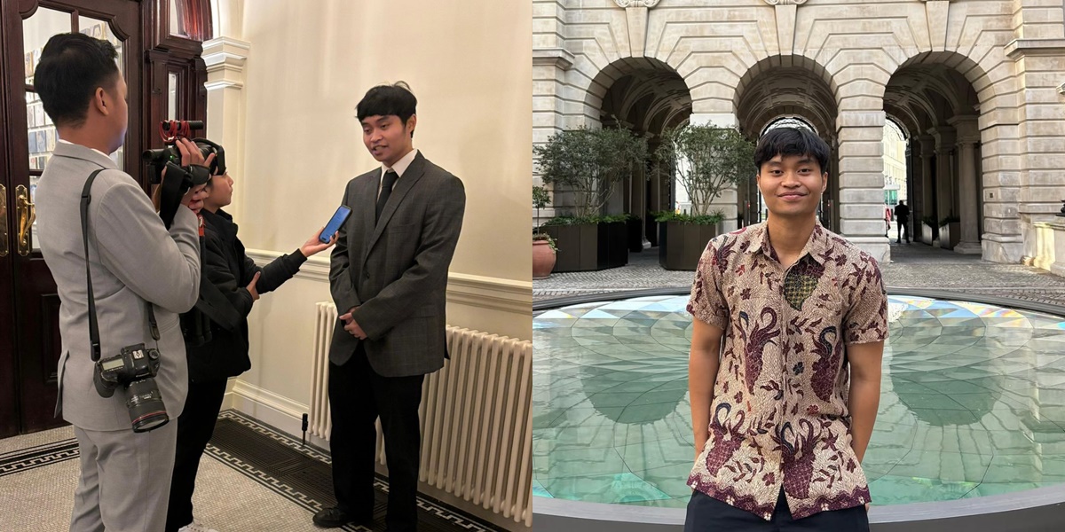 Ratna Listy's Child Welcomes President Prabowo's Arrival in England, Becomes a Model Student Who Makes Parents Proud