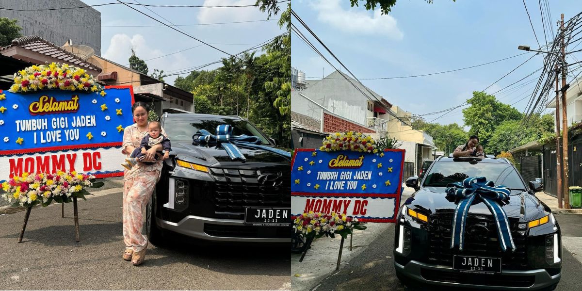 Child Grows Teeth, Denise Chariesta Buys a Car Worth 1M from Dress Sales