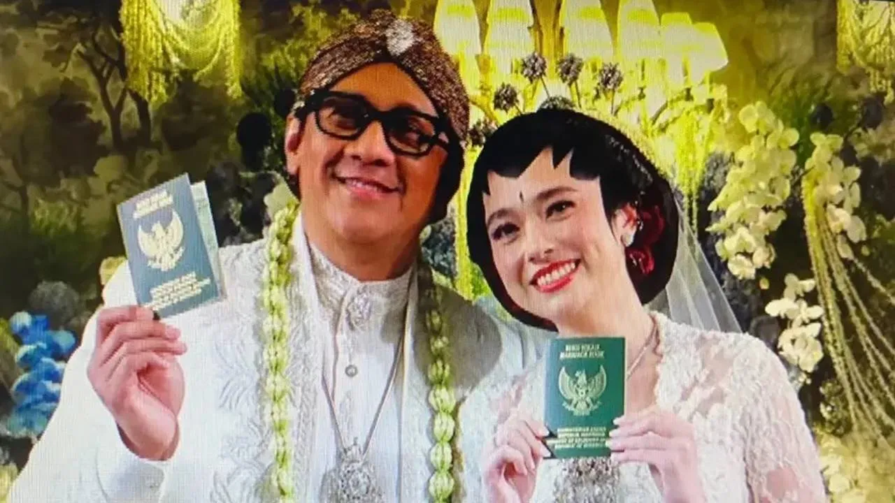 Andre Taulany Resmi Menikah dengan Amanda Rigby, Gelar Intimate di Jakarta