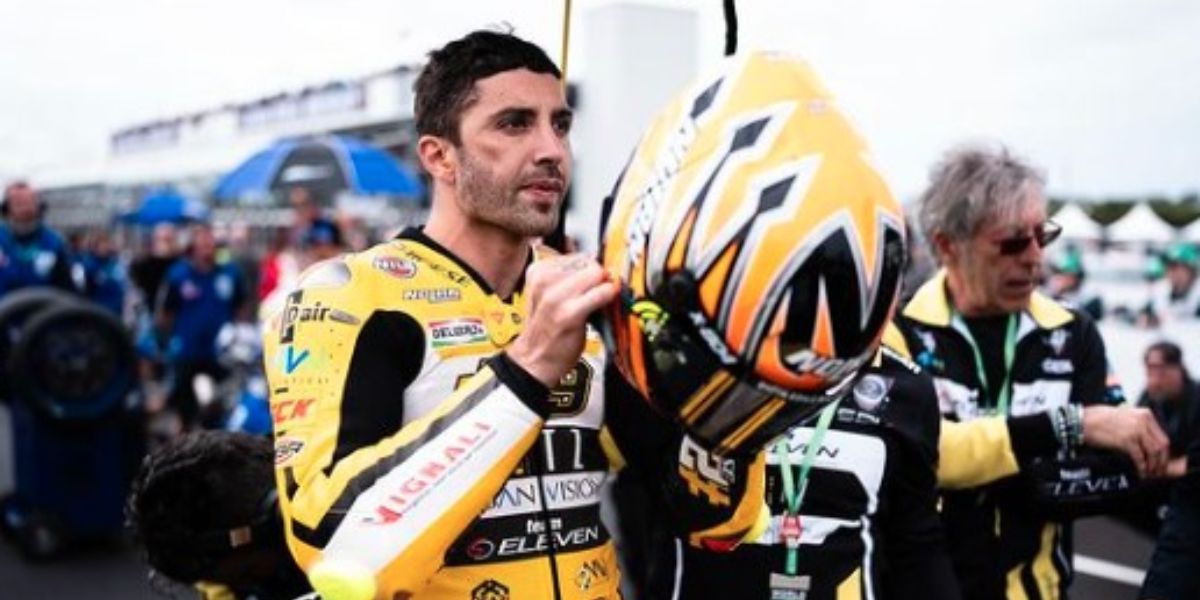 Andrea Iannone: MotoGP Star with a Racing Costume Style that Reminds of Firefighters