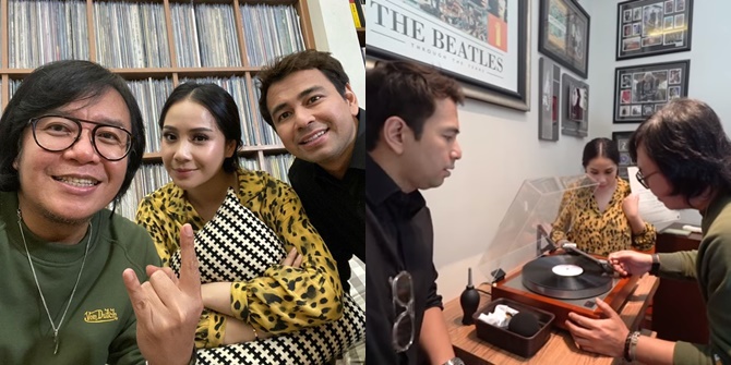 Ari Lasso Has a Turntable Worth Hundreds of Millions, Nagita Slavina Invites Raffi Ahmad to Buy the Same One to Display in Their Room