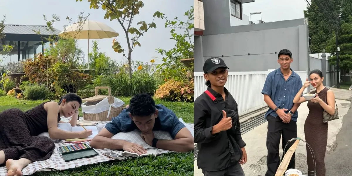 Ariel Tatum Causes a Stir Eating Cuanki by the Side of the Road Accompanied by Daffa Wardhana - Receives Positive Responses from Netizens!