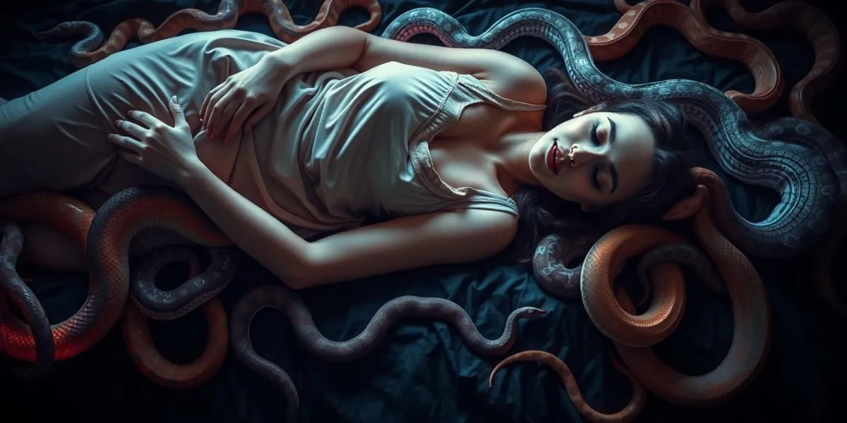 Meaning of Dreams About Many Snakes: Interpretation and Deep Meaning