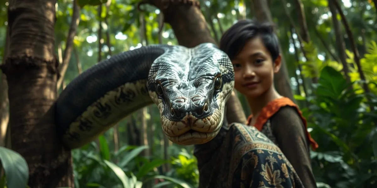 Meaning of Dreams about Large and Long Snakes: Complete Interpretations from Various Perspectives