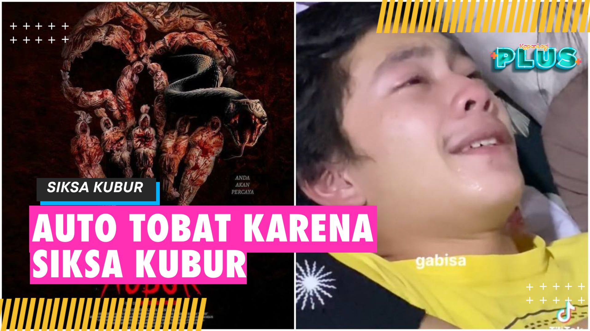 Auto Tobat! This Viewer Cried Hysterically After Watching SIKSA KUBUR