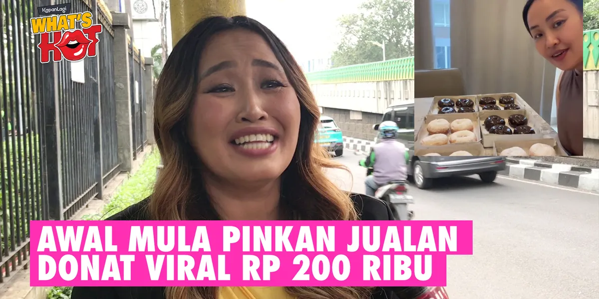 The Beginning of Pinkan Mambo Selling Donuts, Because She Didn't Have Money - Bought for Rp 10 Million