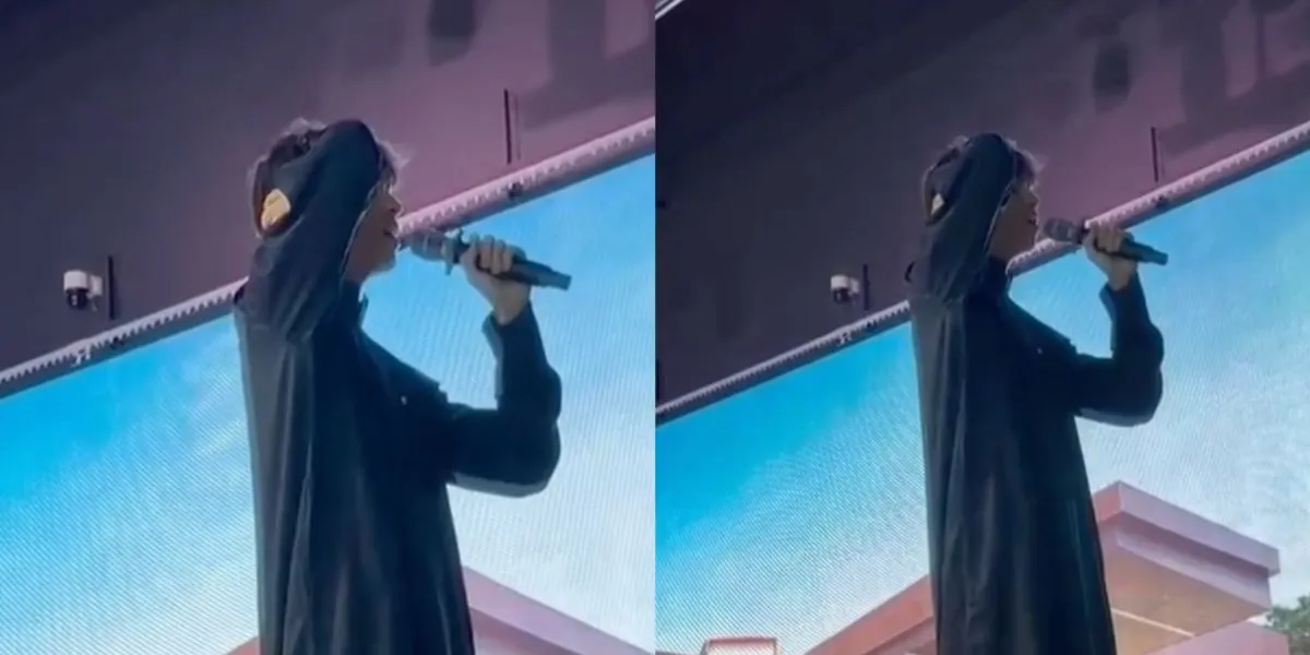 Ayu Azhari Expresses Her Pride for Her Son, Lennon Tramp Calls the Azan with a Melodious Voice