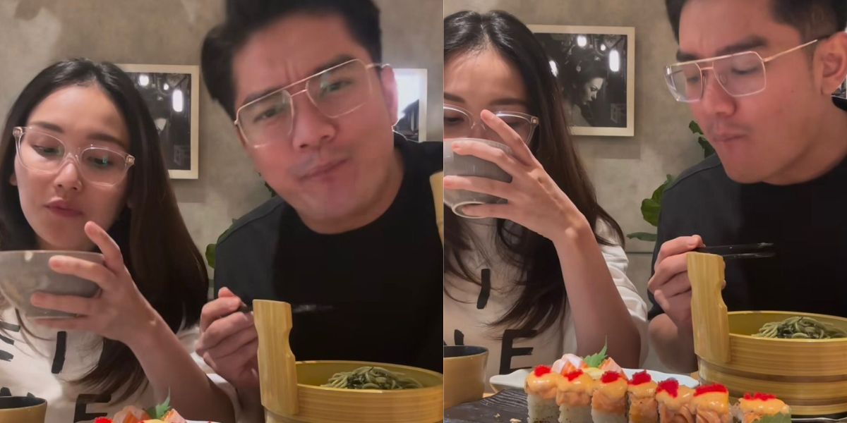 Ayu Ting Ting and Boy William Show Off Eating Together, Rumored to Announce Relationship