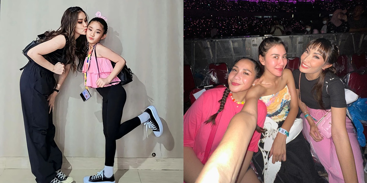 Ayu Ting Ting Disentil Kalah dari Nagita Slavina, Ini Sederet Potret Adu Gaya Keduanya Saat Nonton Konser BLACKPINK – Sama-Sama bak ABG.