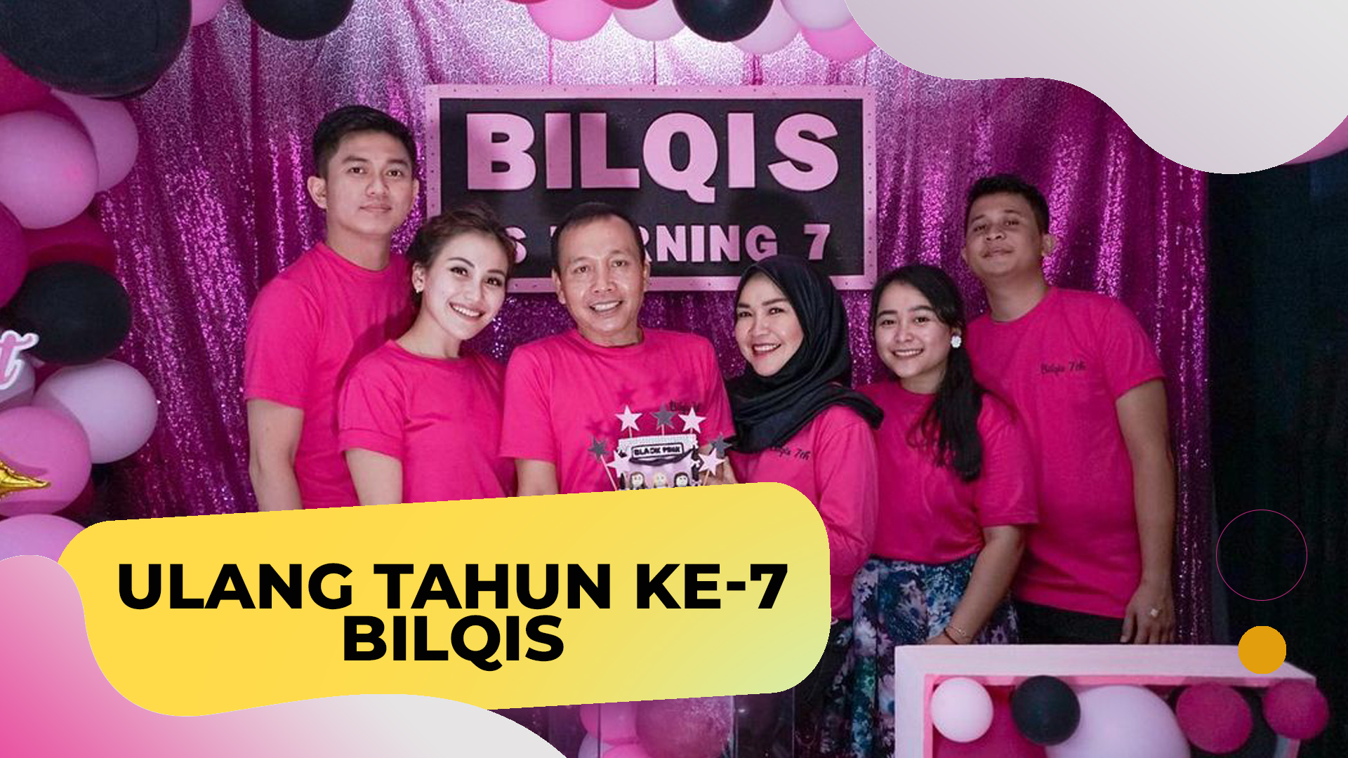 Ayu Ting Ting Doesn't Invite Artist Friends to Bilqis' Birthday Celebration