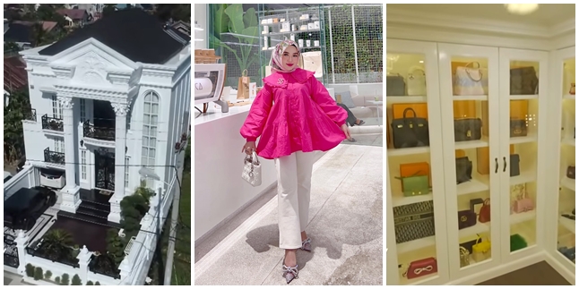 Like a Palace, 12 Photos of Crazy Rich Banda Aceh House with Mediterranean Style - Collection of Luxury Bags & Shoes in the Secret Room