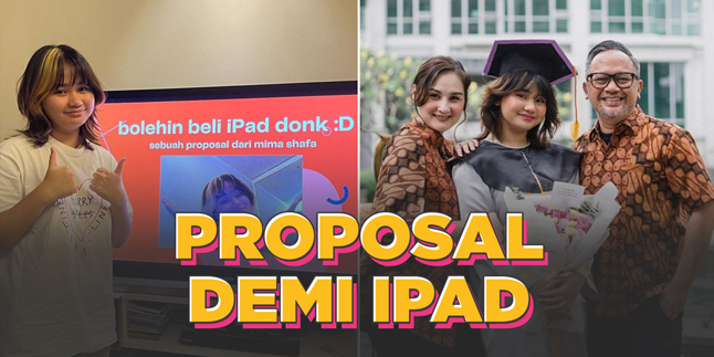 Going to be a College Student, Mona Ratuliu's Daughter Has a Creative Way to Ask for an iPad