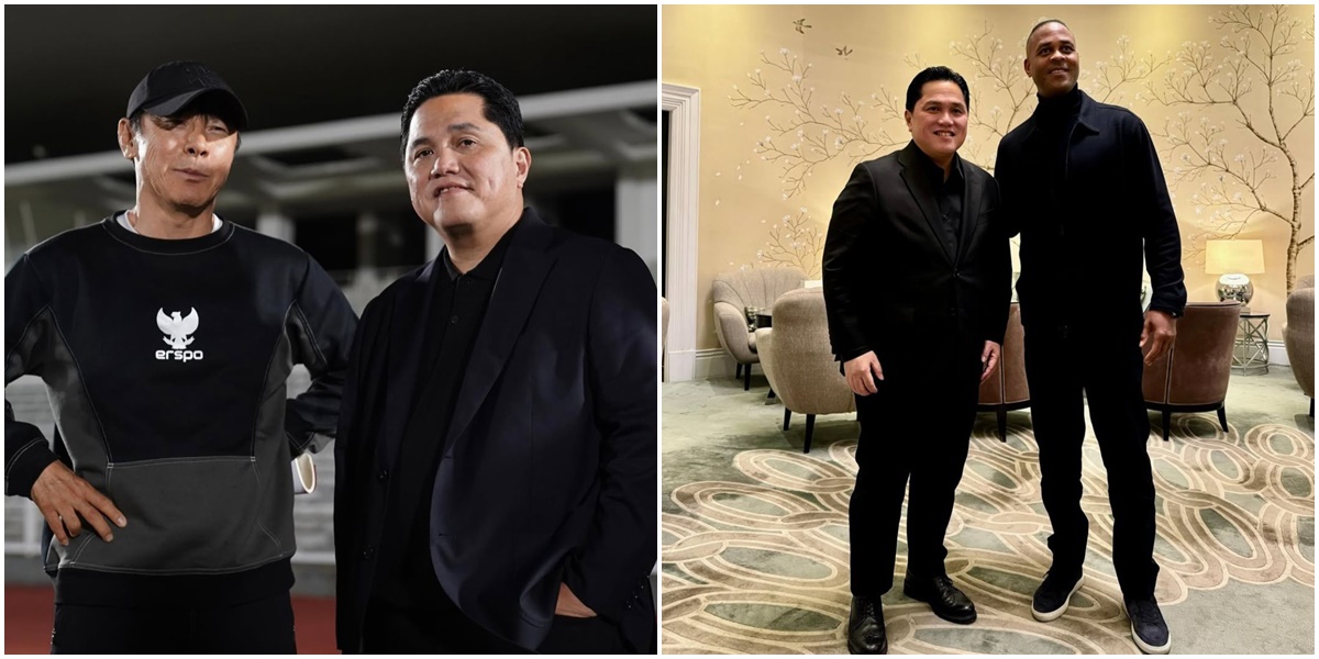 A Brief Response from Erick Thohir to Shin Tae Yong and a Warm Welcome to Patrick Kluivert