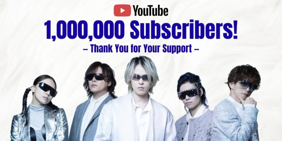 New Band Tetsu, Like~an~Angel Surpasses 1 Million Subscribers on YouTube