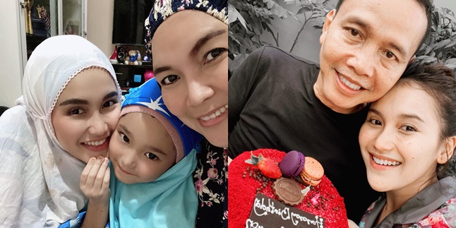 Single Mom of 6 Years, Here are 8 Photos of Ayu Ting Ting with Her Family - Proving She's Not in a Rush to Find a Partner