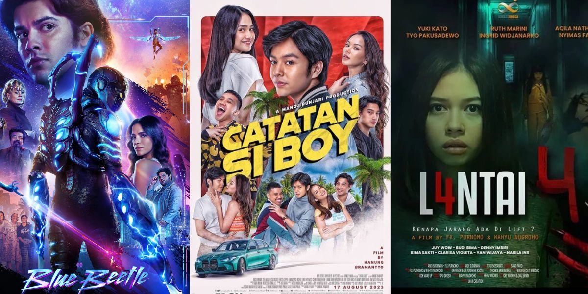 18 Indonesian and Hollywood Films That Will Be Released in Cinemas Throughout August 2023