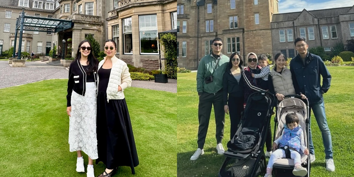 Together with Family, Here are 7 Portraits of Nikita Willy and Winona Baby Moon in England