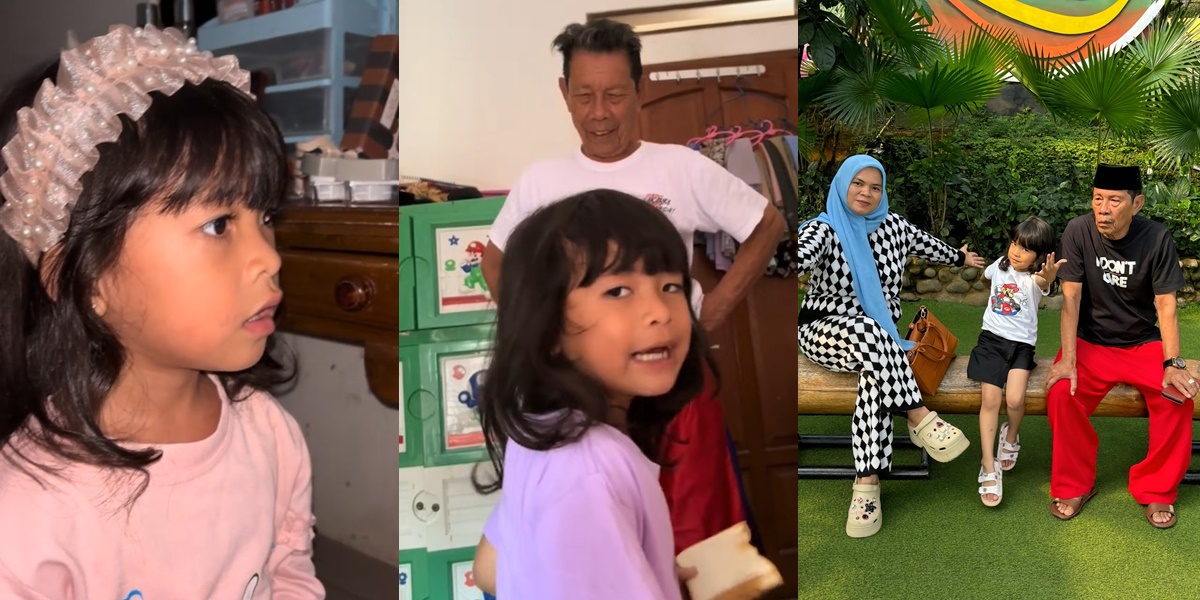 The Funny Moments of Haji Malih with Melisya, His Daughter Who Has a Voice Similar to Her Father's