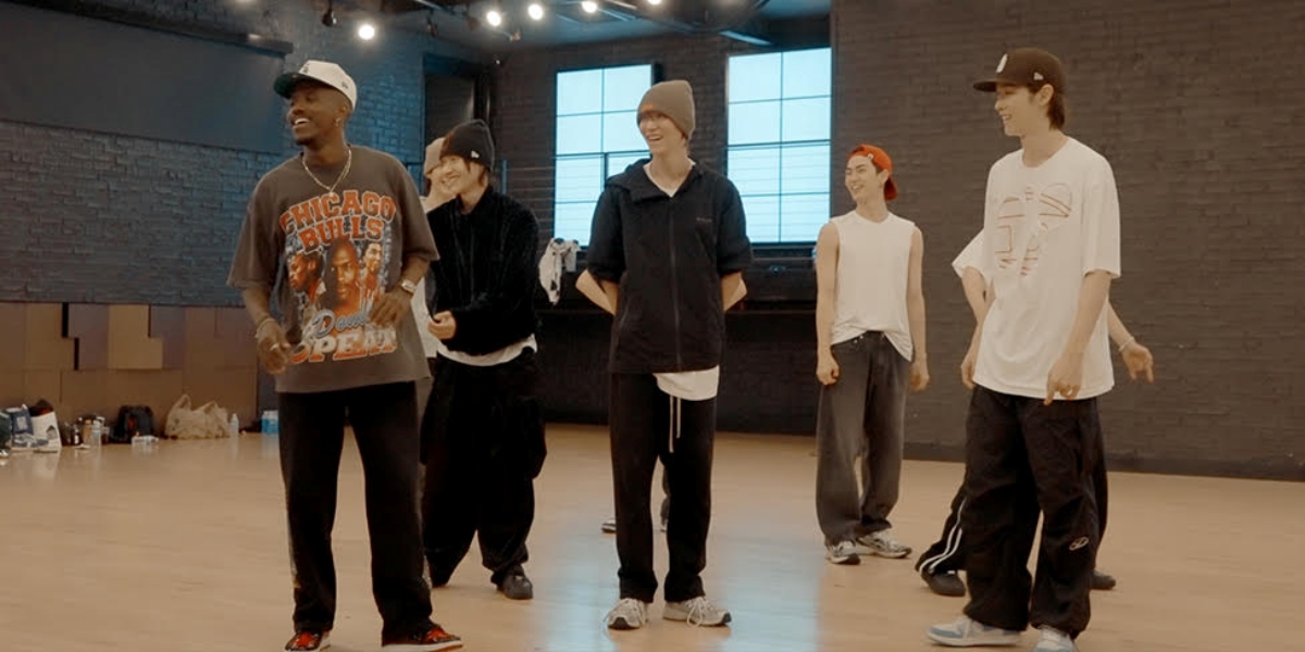 Learning Choreography 'Talk Saxy', RIIZE Meets World Choreographer J BLAZE