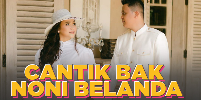 Styled as Noni Belanda, Syifa, Ayu Ting Ting's Sister, Pre-wedding in Bali