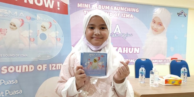 Introducing a New Concept, Young Singer Izma Fakhira Rafani Releases Mini Album 'The Sound Of Izma'