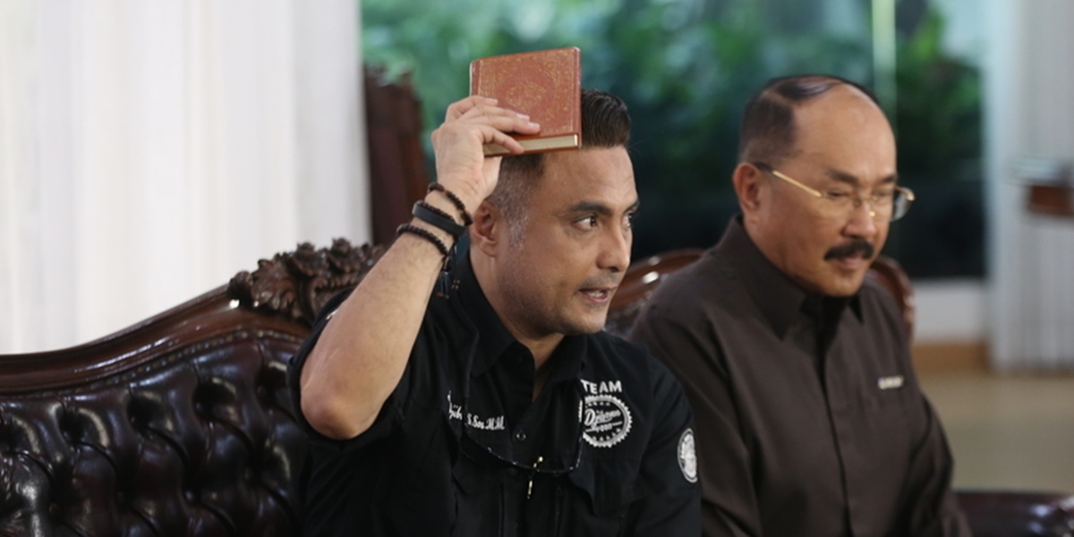 Swearing with the Quran, Rizal Djibran Denies All Allegations from Sarah Regarding Domestic Violence